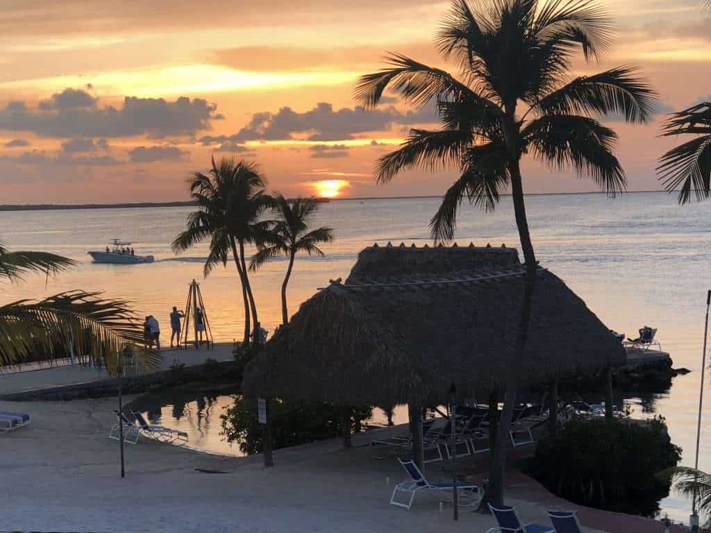 Florida's British Invasion 9 Sunset in Key Largo Florida