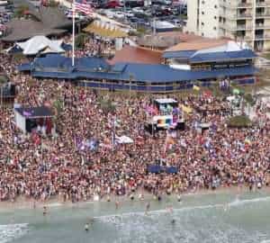 spring break in Florida at panama city beach