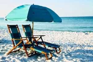 Florida Panhandle beaches have white sand and clear waters