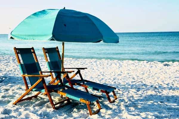 Florida Panhandle beaches have white sand and clear waters