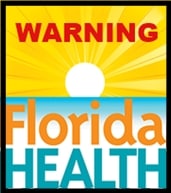 Florida Public Health Warning about the closest beach to Tampa Florida