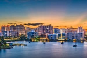 Sarasota Skyline at Night